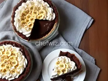 Quick Chocolate Banana Cream Pie