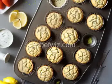 Quick Lemon Poppy Seed Muffins