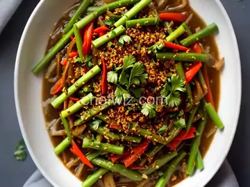 Quick Pickled Ramps with Coriander and Chili Flakes