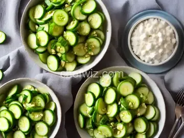Quick Pickled Sweet Cucumbers