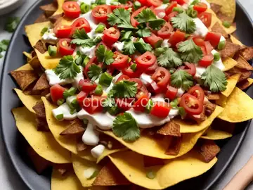 Quick Potato Nachos