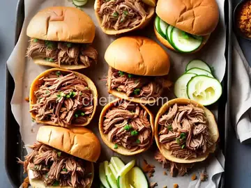 Quick Pulled Pork Sandwiches