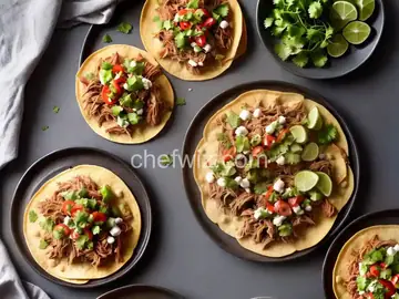 Quick Pulled Pork Tostadas