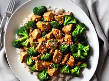 Quick Sesame Chicken With Broccoli