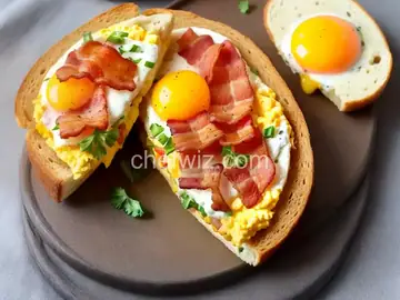 Quick and Easy Bacon, Egg and Cheese