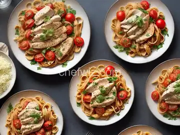 Quick and Easy Chicken and Tomato Pasta