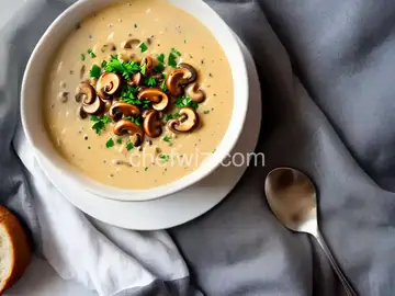 Quick and Easy Creamy Mushroom Soup Recipe