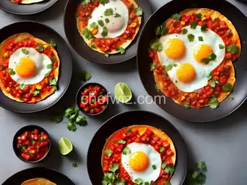 Quick and Easy Huevos Rancheros With Tomato-Chile Salsa