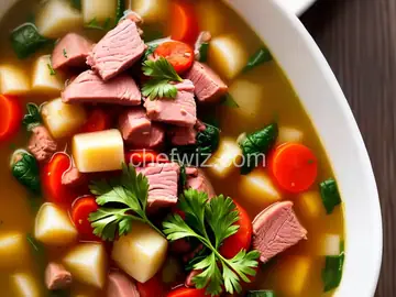 Quick and Easy Leftover Ham Soup