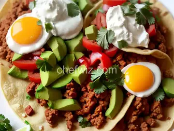 Quick and Easy Mexican Breakfast Tacos