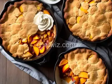 Quick and Easy Peach Cobbler