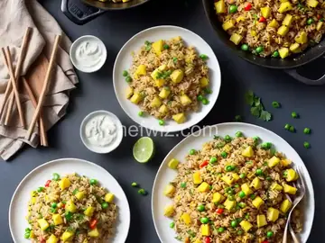 Quick and Easy Pineapple Fried Rice