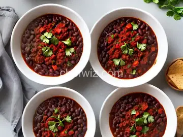 Quick and Easy Pressure Cooker Black Beans With Chorizo Recipe