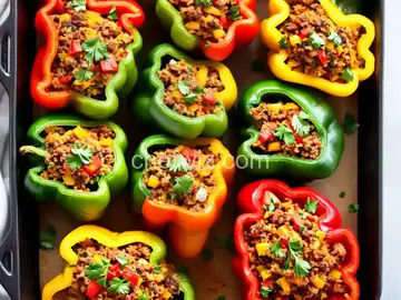 Quick and Easy Stuffed Peppers