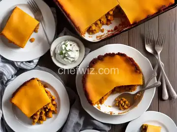 Quick and Easy Vegetarian Tamale Pie With Brown Butter Cornbread Crust Recipe