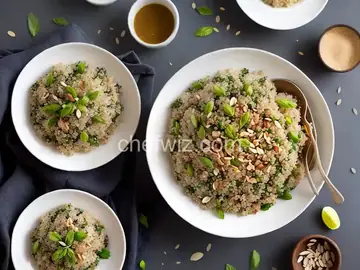 Quinoa Almond Pilaf