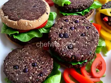 Quinoa Black Bean Burgers