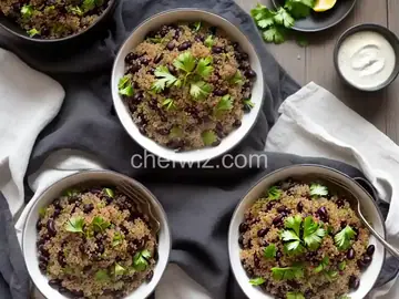 Quinoa and Black Beans