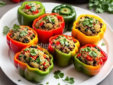Quinoa and Vegetable Stuffed Peppers
