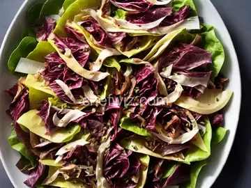 Radicchio, Endive, and Anchovy Salad Recipe