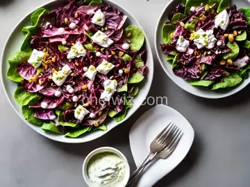 Radicchio Salad With Sour Cream Ranch