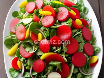 Radish Rainbow Salad