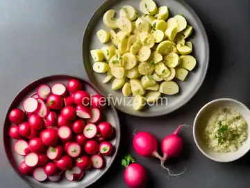 Radishes with Butter and Salt