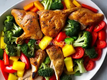 Rainbow Chicken & Veggies