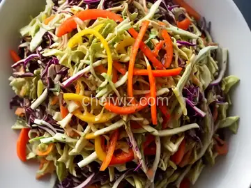 Rainbow Coleslaw