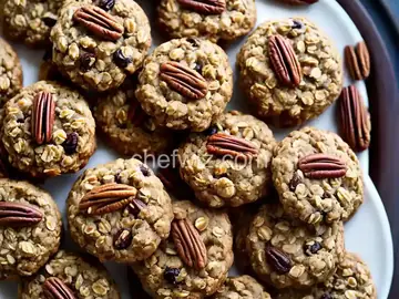 Raisin Pecan Oatmeal Cookies