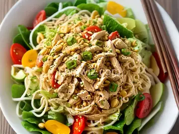 Ramen Noodle Chicken Salad