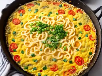 Ramen Noodle Frittata