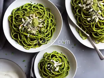 Ramp Pesto Spaghetti