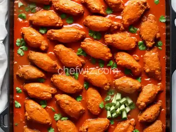 Ranch Wings & Buffalo Sauce
