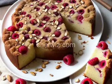Raspberry Almond Coffee Cake