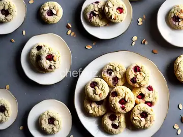 Raspberry-Almond Thumbprint Cookies