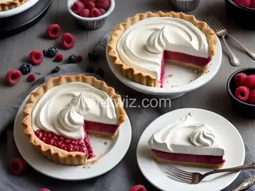 Raspberry Cream Pie