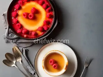 Raspberry Creme Brulee