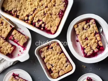 Raspberry Crumble Bars