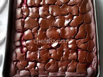 Raspberry Fudge Brownies