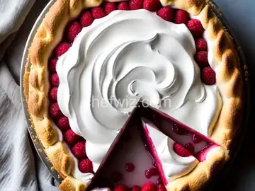 Raspberry Lemon Meringue Pie