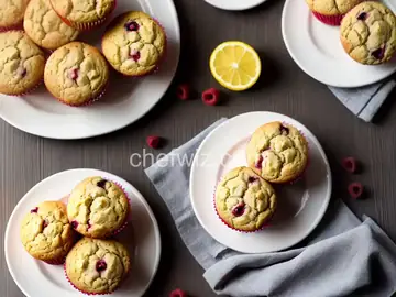 Raspberry Lemon Muffins