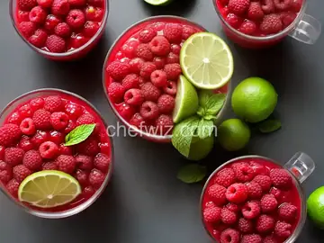 Raspberry Lime Rickey