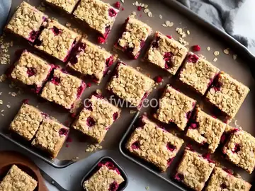 Raspberry Oatmeal Bars