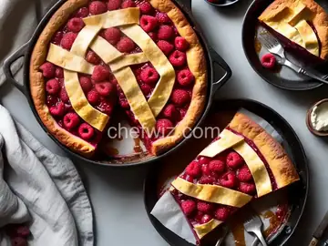 Raspberry Walnut Baked Brie