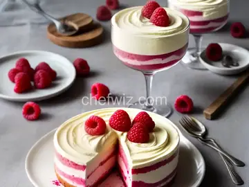 Raspberry White Chocolate Mousse