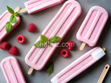 Raspberry Yogurt Popsicles Recipe