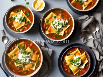 Ravioli Soup