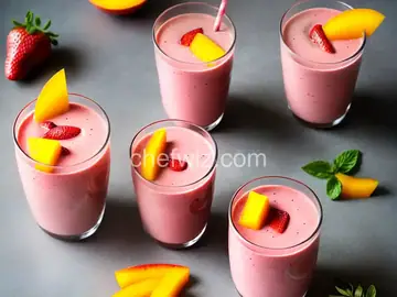 Recharge-Style Strawberry Mango Smoothie