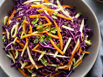 Red Cabbage Slow Slaw